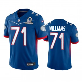 Tröjor San Francisco 49ers Trent Williams 71 Game Royal 2022 NFC Pro Bowl - Män
